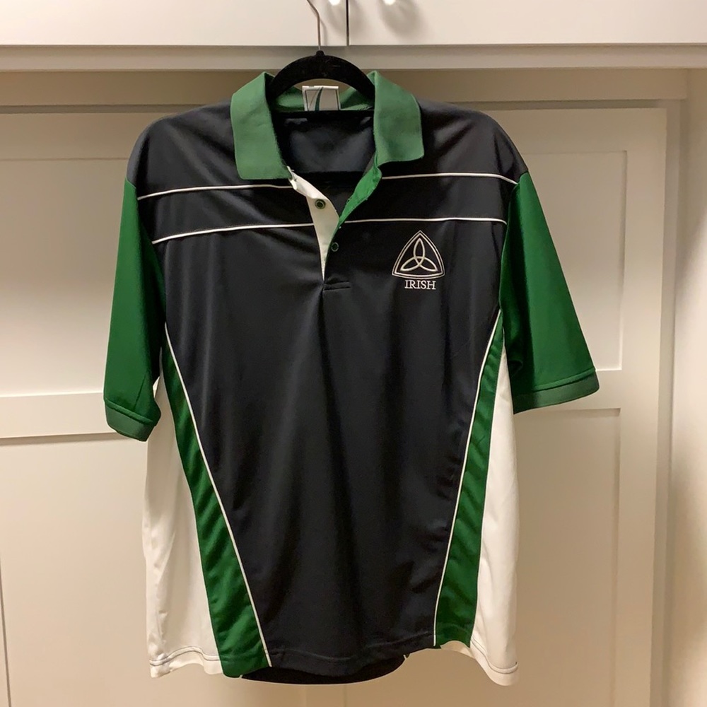 Croker sports Irish golf shirt